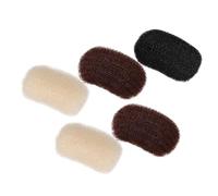 HAKIDZEL Pinzas Cabello Voluminoso 5 Piezas Mixtas, Almohadillas para Peinar Invisibles y Reutilizables, Herramientas para Aumentar Volumen en Raíces, Accesorios para Mujer y Niña
