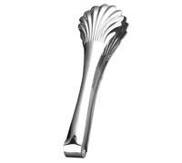 HAKIDZEL Pinzas para Alimentos de Acero Inoxidable Multifuncionales, Tamaño Pequeño, Color Natural, para Barbacoa y Buffet, Utensilios de Cocina Resistentes y Fáciles de Almacenar, Paquete
