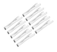 HAKIDZEL Pinzas Práctico de 10 Acero Piezas Inoxidable Diseño Hielo Simple Ideales y Cócteles y Whisky en Cocina y Bar