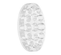 HAKIDZEL Portavasos bandeja de tinta de bandeja de la taza de tinta soporte para contenedores de pigmentos el plastico Transparente