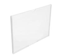 HAKIDZEL Protector Nacimiento, Funda Protectora de Documentos de Plástico Rígido Transparente, 19,5x13,2cm, Sellado para Seguridad, para Viajes y Registros Familiares Importantes