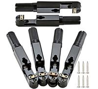 HAKIDZEL Puente de Guitarra sin Cabeza, Puente para Guitarra Individual, Metal, Negro, Ga1113, Juego Completo de Accesorios, para Guitarrista