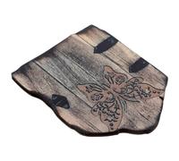 HAKIDZEL Puerta De Hada De Madera Miniatura Para Jardín y Casa De Muñecas Decoración De Jardín Encantado Adorno De Puerta De Duende Para Resistente y Duradera Para Crear Un Espacio