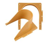 HAKIDZEL Puertas para Jaula de Palomas 2 Unidades, Plástico Resistente Mecanismo Unidireccional, Estilo Europeo para Jaulas de Palomos Deportivos y Accesorios para Aves