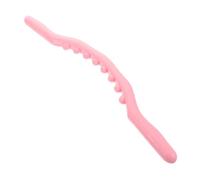 HAKIDZEL Rodillo Masajeador Corporal Rosa de Plástico Diseño Versátil para Fitness y Atletas, Promueve Salud y Vitalidad, Adecuado para Masaje Abdominal y Muscular
