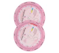 HAKIDZEL Rueda de embarazo de 2 piezas: calculadora de fecha probable de parto en papel para obstetras, ginecólogos, parteras y enfermeras, 5,12 pulgadas