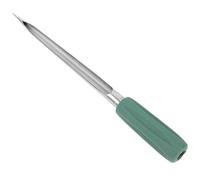 HAKIDZEL Sonda de Muestreo de Granos de Acero Inoxidable 25 Cm Mango de Goma para Cereales, Maíz, Arroz y Fertilizantes, Sampler Reutilizable para Análisis y Uso Doméstico Color Aleatorio