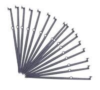 HAKIDZEL Soporte de Estaca para Microaspersores de Riego 6 Mm, 20 Unidades, Accesorio para Tubería de Riego Automático, Herramienta de Jardinería para Césped y Huerto Exterior