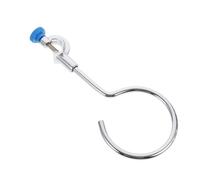 HAKIDZEL Soporte de Hierro para Laboratorio Anillo Resistente y Abrazadera Multiuso, Adecuado para Frascos y Matraces en Banco de Pruebas Químicas