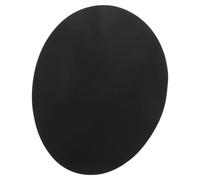 HAKIDZEL Tablero Giratorio Eléctrico Negro de PVC Redondo Reflectante para Fotografía y Exhibición de Joyería Doble Cara para Sesiones de Grabación