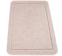 HAKIDZEL Tablón y Uso Conveniente y Hogar, Fácil Instalación de Anuncios de Fieltro Beige Pequeño Embellecimiento de Pared para Oficina Adecuado para y Muro Familiar