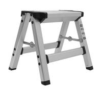 HAKIDZEL Taburete Plegable de Aleación de Aluminio Multiusos, Resistente al Desgaste, Asiento Portátil Adecuado Hogar y Baño, Diseño Compacto y Ligero