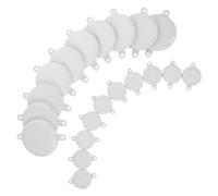 HAKIDZEL Tapas de Bidones Metálicos de 200 Litros, Juego de 10 Tapones de Hierro Engrosado Sello, Cierre Antirrobo para Tambores Industriales y Agrícolas