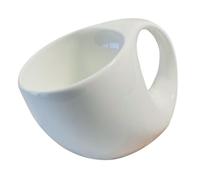 HAKIDZEL Taza de Café de Cerámica Color Claro Capacidad de 150ml, Diseño Clásico y Sencillo, Mango Antideslizante para Uso Saludable Hogar Oficina
