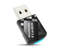 Hakimonoe Adaptador Bluetooth 2 en 1 USB AX900Mbps WiFi 6 para PC, último Bluetooth 5.4 Wi-Fi 2.4G/5GHz Dual Band Wireless Network Dongle para Windows 11 10 Laptop Desktop, Plug n Play con controlador