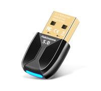 Hakimonoe - Adaptador USB Bluetooth 5.4 actualizado para PC, adaptador USB inalámbrico para computadora portátil, computadora, Windows 11 10 8.1 7, auriculares Bluetooth Plug n Play Auriculares