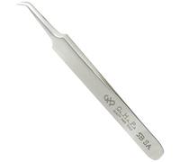 Hakko CHP 5B-SA no magnético de precisión de acero inoxidable pinzas con very-fine punto thin-tapered Bent punta afilada, 4 - 1/4 cm de largo