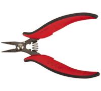 Hakko CHP Pn-5002 robuste Short-nose Pince, pointu Nez, Mâchoires lisses, 20 mm Longueur de la mâchoire, 2 mm Largeur de nez, 5 mm d'épaisseur en acier