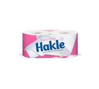Hakle Lady Papel Higiénico 4 Capas Blanco Brillante 150 Hojas Paquete de 10