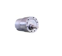 HAKTAS Accesorios de una máquina JGB37-3530 12/24v DC Gear Motor 37mm All Metal Gear Box 4RPM-1600 RPM Gearmotor motop High Torque Eccentric Shaft Geared Motor (Size : 20RPM, Color : 24Vmotor)