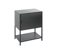 HAKU Consola negro, metal, metal - Dim.: AN 45 cm x AL 60 cm x P 30 cm, Estilo: Moderno