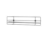 HAKU Estante de Pared Metal Estante Flotante Negro Estante Colgante Medidas An 90 cm x Al 21 cm x Pr 14 cm Estilo: Modern