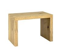 HAKU Mesa Auxiliar de Tablero alveolar de Roble con Chapa de Madera auténtica; Mesa de Centro o de sofá - Dimensiones: An 50 x Al 35 x Pr 30 cm, Estilo: Moderno