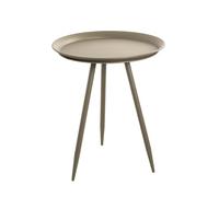 HAKU Möbel Mesa Auxiliar Verde, Metal, Metal - Dim.: AL 54 cm x Ø 44 cm, Estilo: Moderno