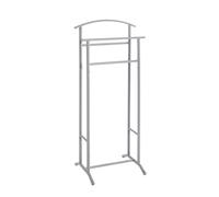 HAKU Möbel aparcacoches gris, Tubo de acero - Dim.: AN 48 x AL 107 x P 36 cm, Estilo: Moderno