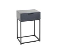 HAKU Möbel Consola para Muebles, Antracita, Negra, Metal, Madera aglomerada, Dimensiones 40 x 60 x 28 cm, Ancho x Alto x Profundidad, Estilo Moderno