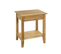 HAKU Möbel Consola roble, Madera maciza - Dim.: AN 50 cm x AL 60 cm x P 40 cm, Estilo: Tradicional