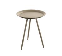 HAKU Möbel Mesa Auxiliar Verde, Metal, Metal - Dim.: AL 47 cm x Ø 38 cm, Estilo: Moderno