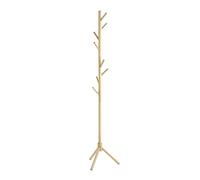 HAKU Möbel Perchero, Perchero de pie, Perchero de pared natural, Madera maciza - Dim.: AL 174 x Ø 43 cm, Estilo: Tradicional