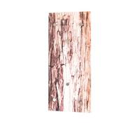 HAKU Perchero de pared acero inoxidable, motivo, Metal, cristal de seguridad - Dim.: AN 30 cm x AL 70 cm x P 5 cm, Estilo: Moderno