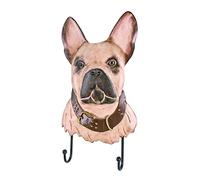 HAKU Perchero de pared motivo, metal, metal - Dim.: AN 20 cm x AL 36 cm x P 5 cm, Estilo: Industrial