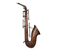 HAKU Perchero de pared vintage, metal, metal - Dim.: AN 26 cm x AL 69 cm x P 7 cm, Estilo: Industrial