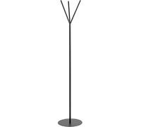 HAKU Perchero de pie, negro, Metal Perchero de pie - Medidas: Al 173 cm x Ø 35 cm, Estilo: Moderno