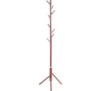 HAKU Perchero de pie rojo, Metal Perchero de pie - Medidas: Al 173 cm x Ø 48 cm, Estilo: Clásico