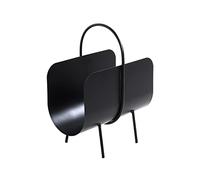 HAKU Perchero negro, metal, metal - Dim.: AN 37 cm x AL 47 cm x P 22 cm, Estilo: Moderno