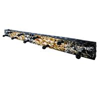 HAKU Perchero oro, negro, metal, metal - Dim.: AN 115 cm x AL 11 cm x P 6 cm, Estilo: Art Déco