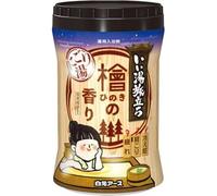 Hakugen - iiyu Tabidachi Nigori Japanese Onsen Bath Salt Bottle Hinoki 600g