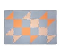 Hakuna Mat Alfombra Puzzle Grande para bebés Hygge 180x120 cm | Elegante Alfombra de Juego en Embalaje ecológico - 48 baldosas Triangulares, 20 Bordes Laterales