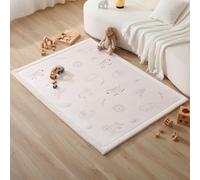 Hakuna Matte Safari Alfombra de juego de terciopelo para bebé 170 x 120 cm, Animales