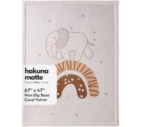 Hakuna Matte Colchoneta Manta Juegos Bebe 170x120x2,5cm, Elefante Arcoíris - Tapete Infantil con Memory Foam Manta de Juegos Bebe Antideslizante, Tatami Bebe, Suelos Infantiles
