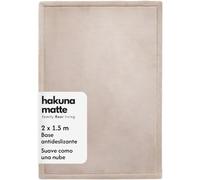 Hakuna Matte Colchoneta Manta Juegos Bebé 200x150x2,5cm, Beige | Tapete Infantil con Memory Foam, Antideslizante, Tatami Bebé, Suelos Infantiles