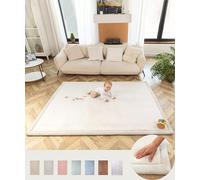 Hakuna Matte Colchoneta Manta Juegos Bebe 200x150x2,5cm, Gris - Tapete Infantil con Memory Foam Manta de Juegos Bebe Antideslizante, Tatami Bebe, Suelos Infantiles