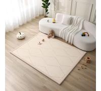 Hakuna Matte Colchoneta Manta Juegos Bebe 200x150x2,5cm, Nube Chevron - Tapete Infantil con Memory Foam Manta de Juegos Bebe Antideslizante, Tatami Bebe, Suelos Infantiles