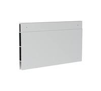 Hakuna Pets Puerta de Patio para Mascotas, extensión de 3.9 Pulgadas de Altura, se Adapta al Panel de inserción de Pantalla para Puertas pequeñas, Color Plateado