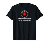 HAL 9000 - Inteligencia artificial vintage Camiseta