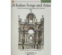 Hal Leonard 28 Italian Songs And Arias Medium + 2 CD - Piano, Chant clásica de la fragancia Coro y canto Ensemble